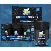 Prof Whyte's Blue Razz Flavored 500MIT Kratom Gummies(10ct)(1)